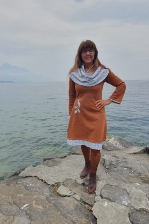 Robe et tour du cou Robe et tour du cou