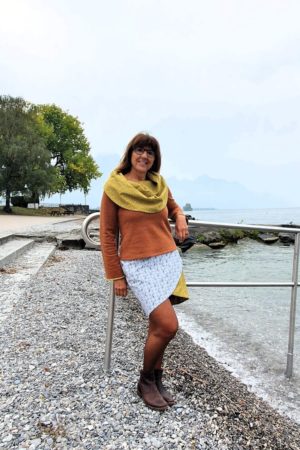 Jupe réversible en coton Jupe réversible en coton