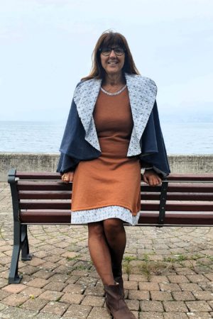 Cape de laine et coton Cape de laine et coton