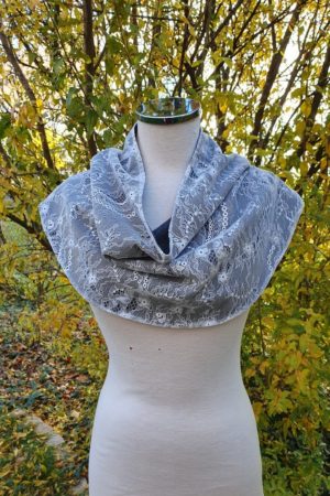 Tour du cou en dentelle blanche Tour du cou en dentelle blanche