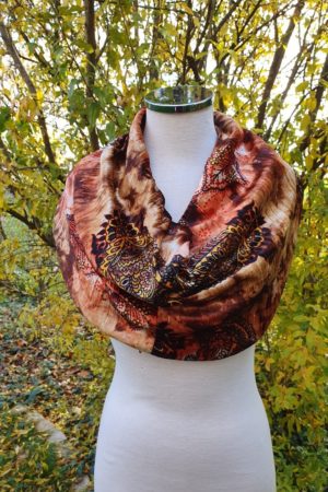 Tour du cou panne de velours Tour du cou panne de velours