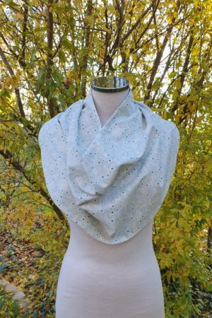 Tour du cou laine et cotonnade Tour du cou laine et cotonnade