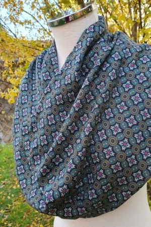 Tour du cou polyester et laine Tour du cou polyester et laine